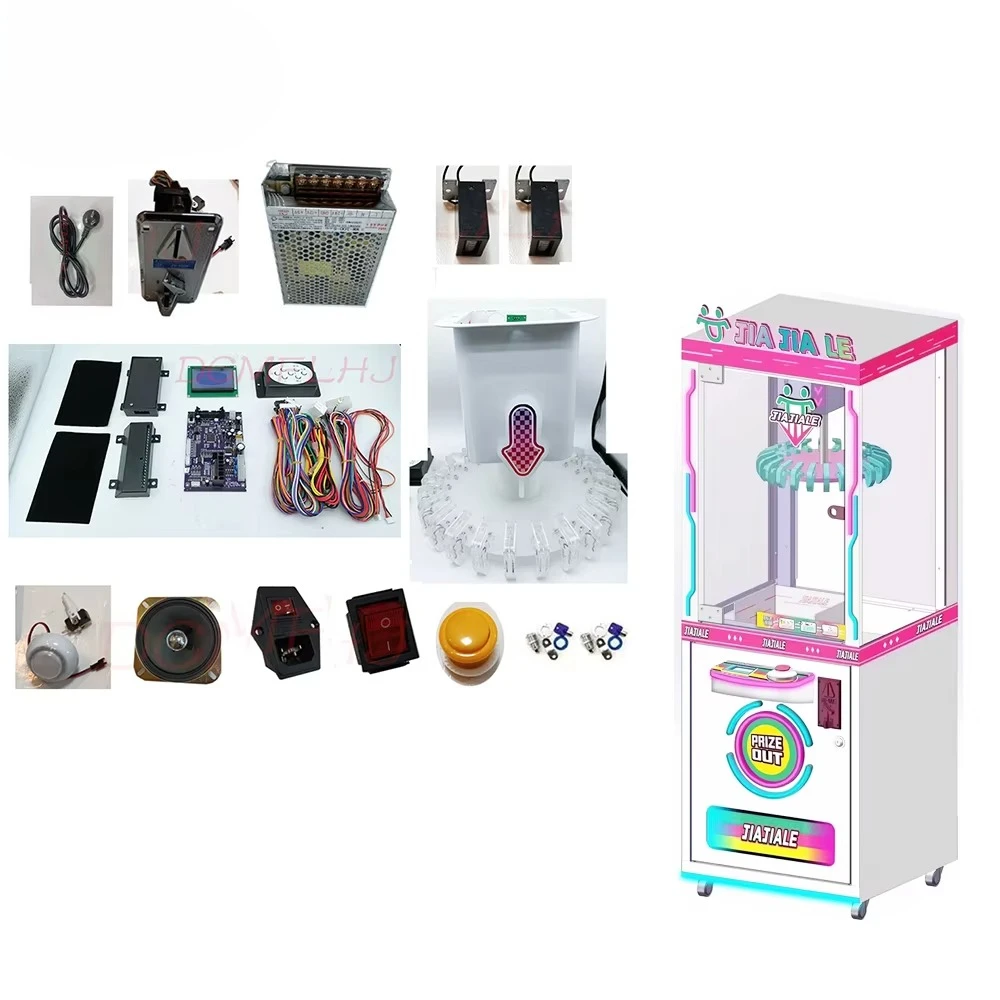 24 Clip Prize Gift Machine Kit Precisely Controls For Coin Pusher For Children English Language Metal & Plastic Material
24 Clip Prize Gift Machine Kit Precisely Controls For Coin Pusher For Children English Language Metal & Plastic Material