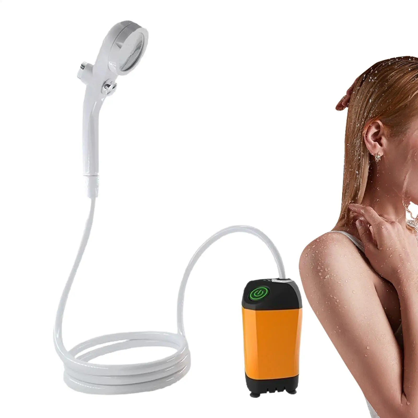 Rechargeable Portable Camping Shower Waterproof Easy Sprayer Outdoor Electric Shower Gadget for Travel Beach Tent Camping Home
Rechargeable Portable Camping Shower Waterproof Easy Sprayer Outdoor Electric Shower Gadget for Travel Beach Tent Camping Home