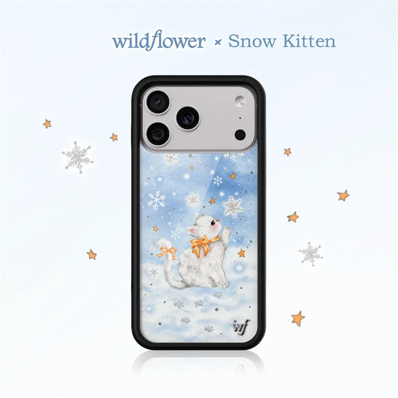 INS Cute Kitten Sowflake Cat Wildflower Phone Case for iPhone 12 13 14 15 16 17 Pro Max Plus Kitten Shiny Star Cover
INS Cute Kitten Sowflake Cat Wildflower Phone Case for iPhone 12 13 14 15 16 17 Pro Max Plus Kitten Shiny Star Cover