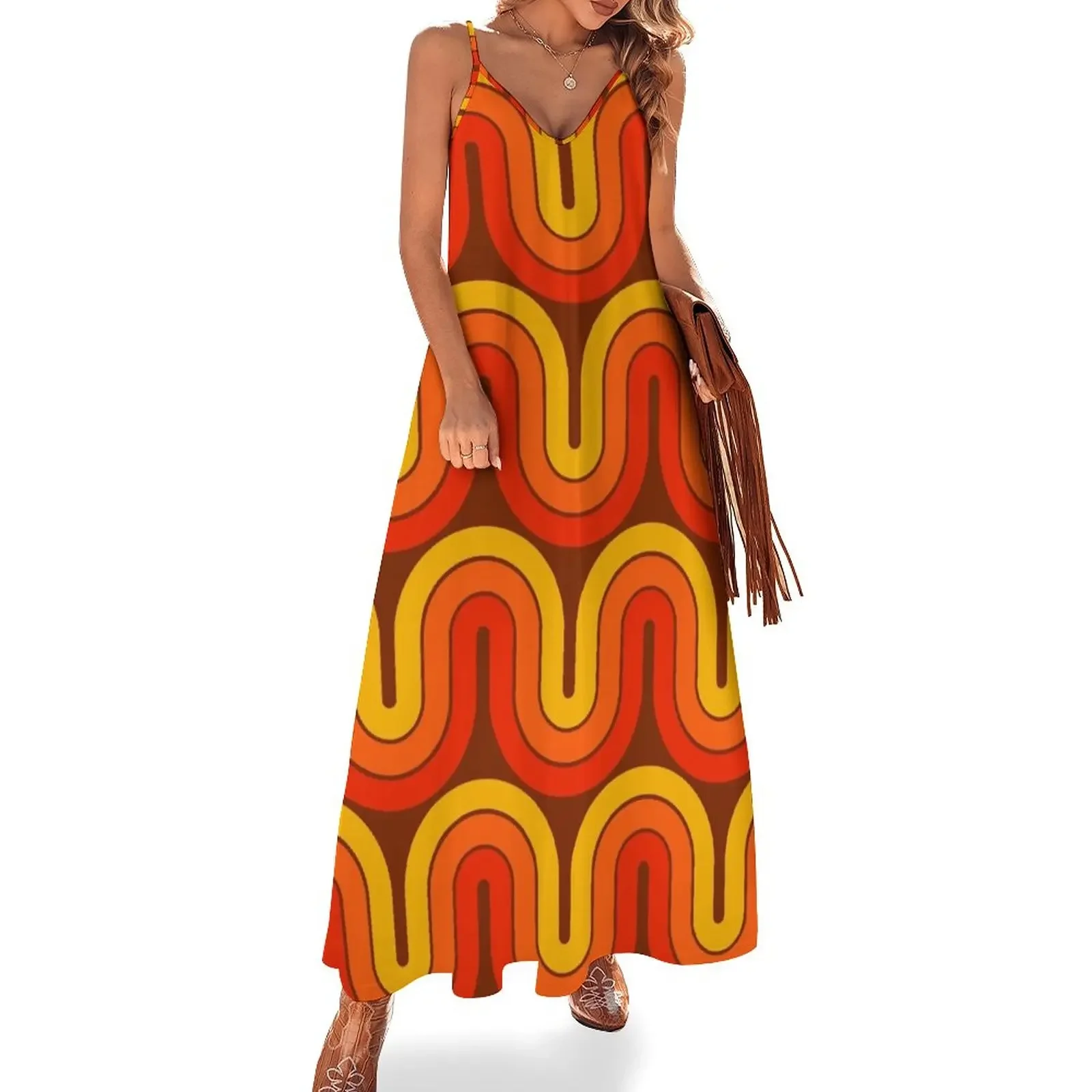 Retro Geometric Gradient Design 839 Sleeveless Dress birthday dress evening dresses ladies Women dresses summer Dress
Retro Geometric Gradient Design 839 Sleeveless Dress birthday dress evening dresses ladies Women dresses summer Dress