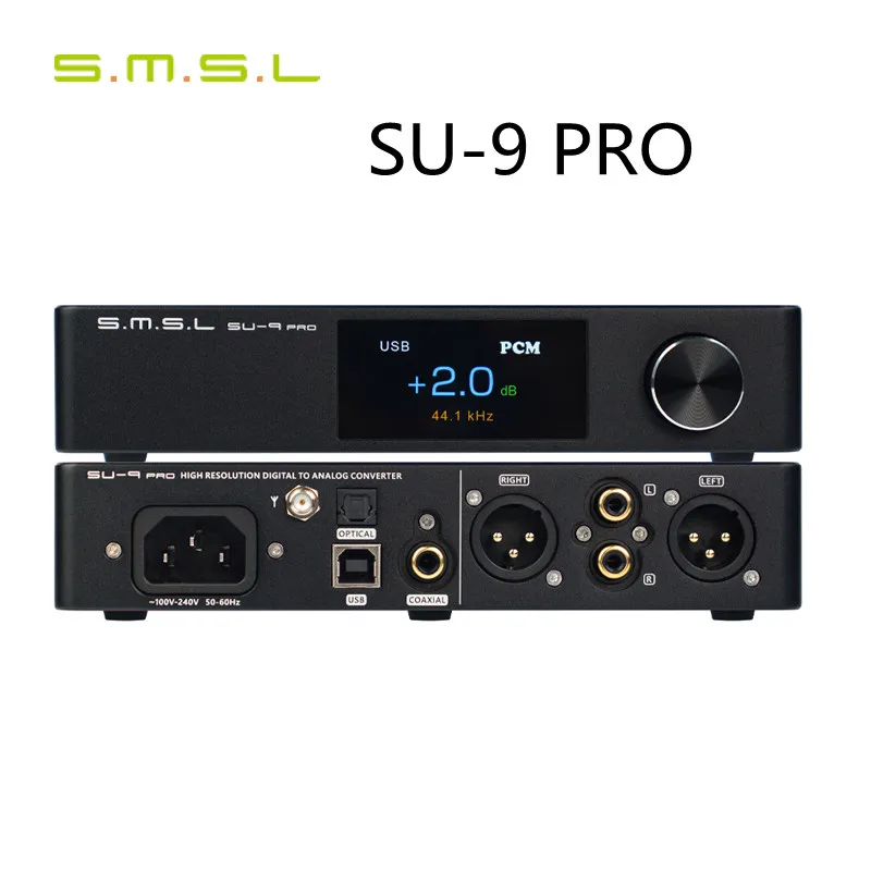 SMSL SU9pro SU-9 Pro MQA декодер Bluetooth 5,0 аудио ЦАП HIFI предусилитель ES9039MPro XMOS XU316 Поддержка MQA-CD LDAC APTX HD
SMSL SU9pro SU-9 Pro MQA декодер Bluetooth 5,0 аудио ЦАП HIFI предусилитель ES9039MPro XMOS XU316 Поддержка MQA-CD LDAC APTX HD