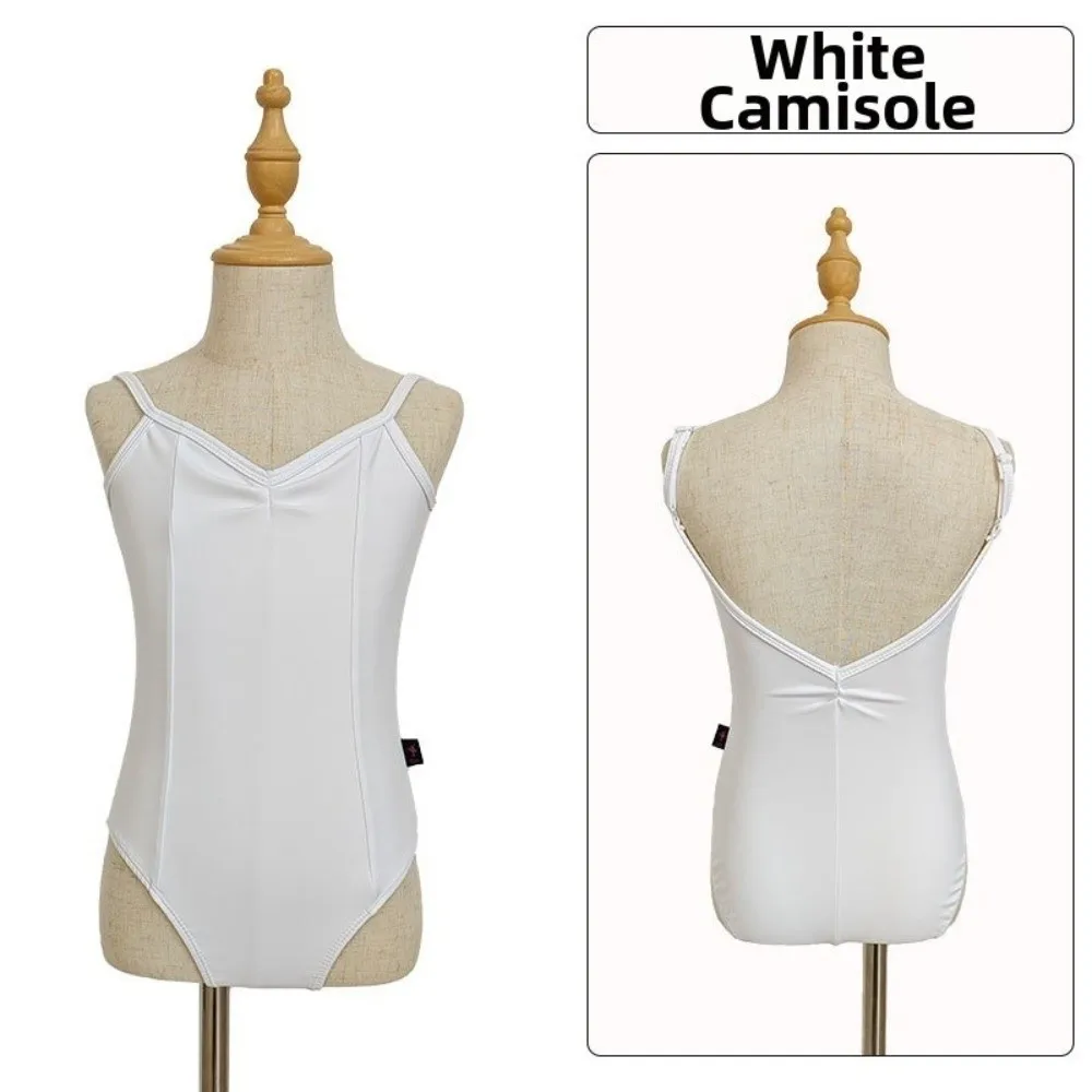 Cotton Girls Camisole Leotard Strap Stretch Gymnastics Leotard White Costume Clothing Ballet Leotard Dress Dancewear
Cotton Girls Camisole Leotard Strap Stretch Gymnastics Leotard White Costume Clothing Ballet Leotard Dress Dancewear