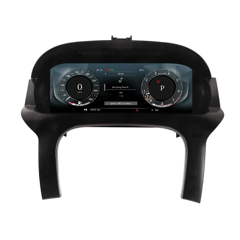 12.3'' Digital Cluster for Car LCD Dashboard Display Speedometer Virtual Virtual Cockpit Instrument Panel
12.3'' Digital Cluster for Car LCD Dashboard Display Speedometer Virtual Virtual Cockpit Instrument Panel