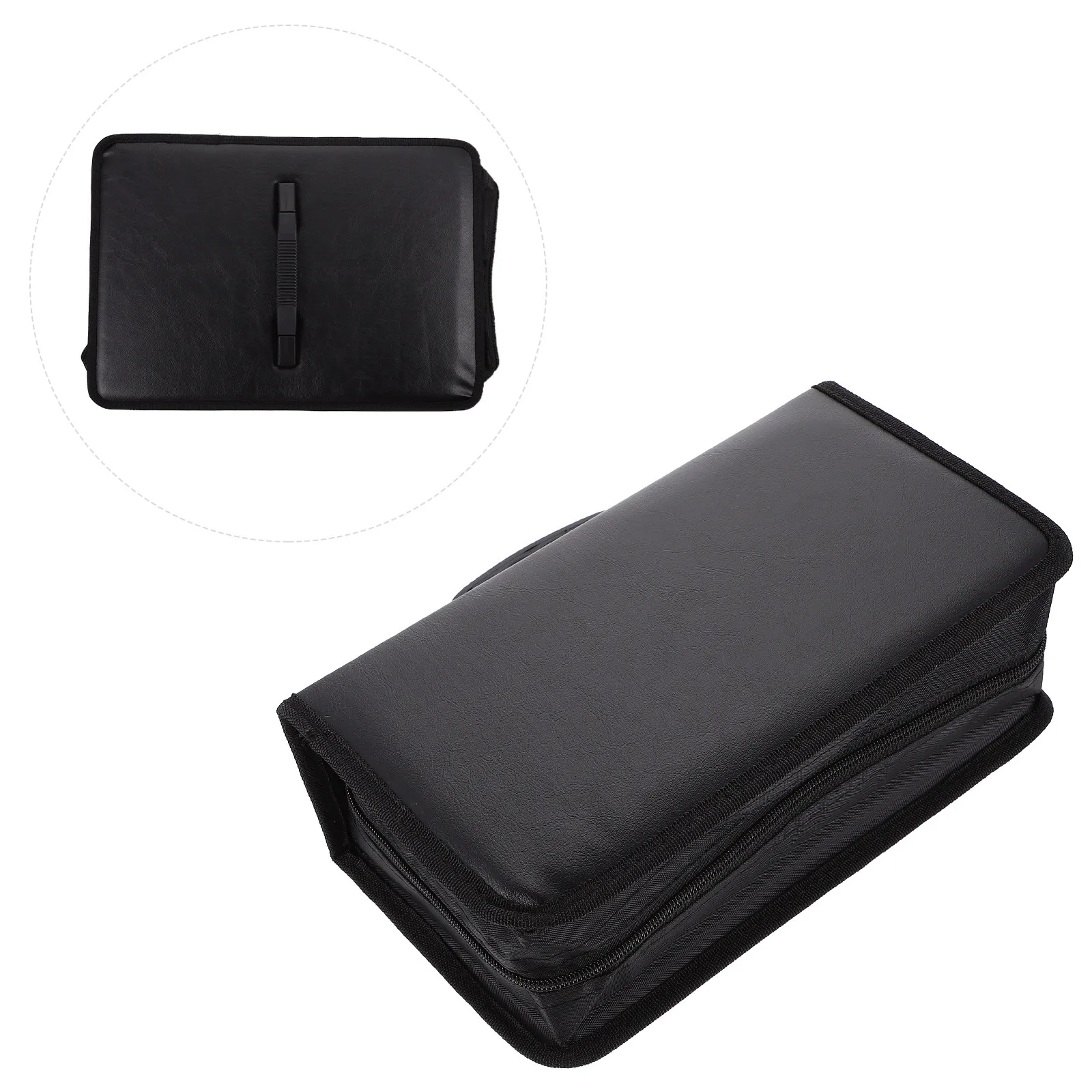 2Pcs Large Capacity Cd Storage Bag PU Zipper Case for Cds Dvds Discs Organizer Holds 128 Discs Portable Home Car Use
2Pcs Large Capacity Cd Storage Bag PU Zipper Case for Cds Dvds Discs Organizer Holds 128 Discs Portable Home Car Use