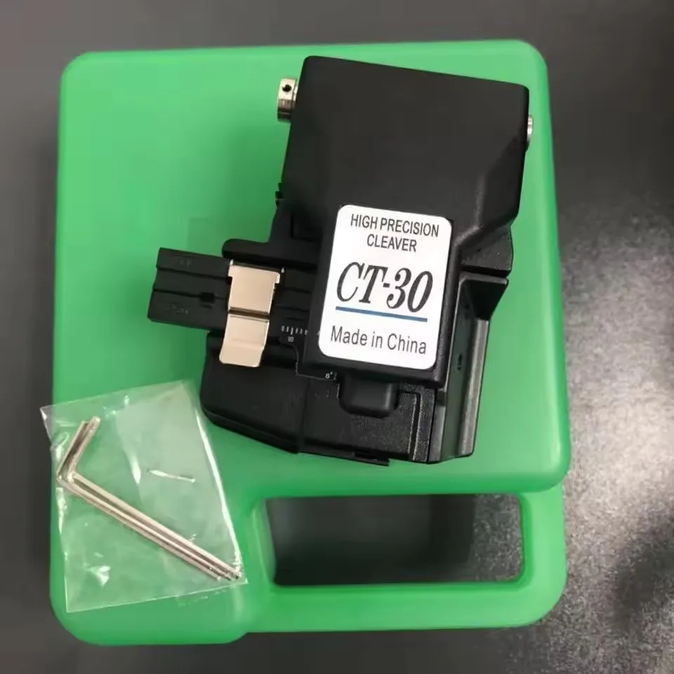 Made in China Fiber cleaver CT-30 High Precision Cleaver with case Optical fiber cutting knife CT30A Fiber Cleaver
Made in China Fiber cleaver CT-30 High Precision Cleaver with case Optical fiber cutting knife CT30A Fiber Cleaver
