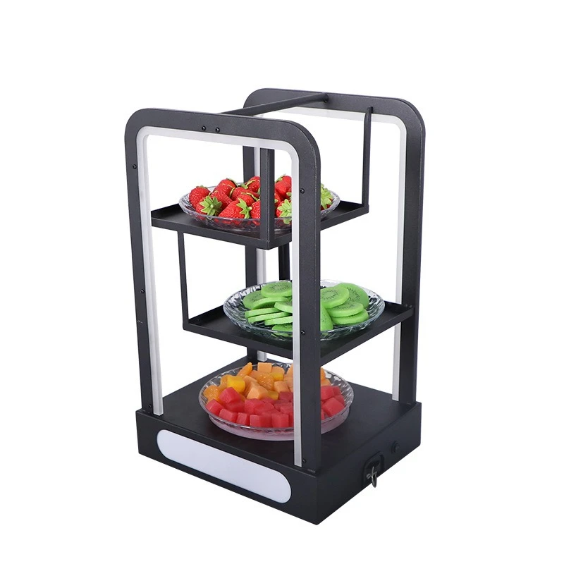 Bar KTV Luminous Fruit Plate Rack LED Creative Luminous Snack Plate Wrought Iron Rectangular Three-Layer Fruit Platter
Bar KTV Luminous Fruit Plate Rack LED Creative Luminous Snack Plate Wrought Iron Rectangular Three-Layer Fruit Platter