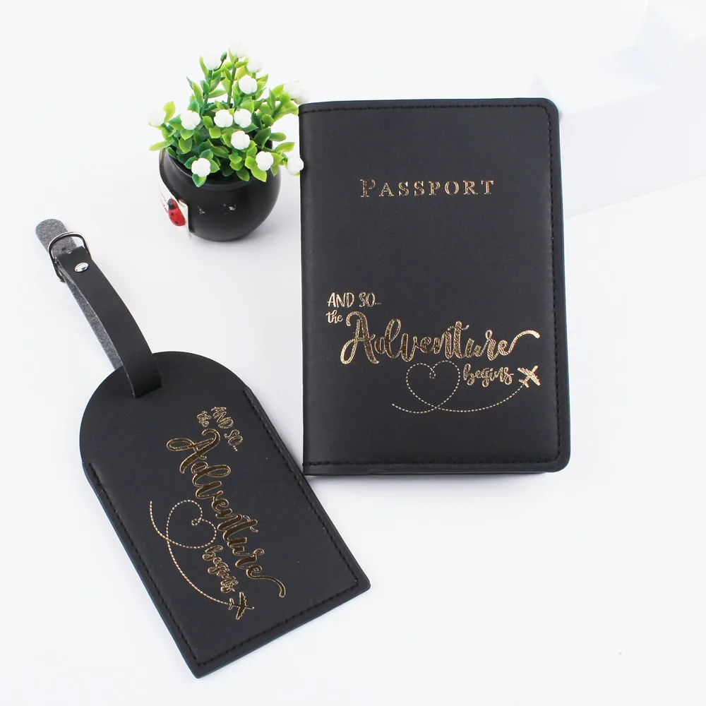 Pu Leather Travel Passport Cover Luggage Tag Set Simple Letter Suitcase Id Address Holder Baggage Boarding Tag Kit Accessories
Pu Leather Travel Passport Cover Luggage Tag Set Simple Letter Suitcase Id Address Holder Baggage Boarding Tag Kit Accessories