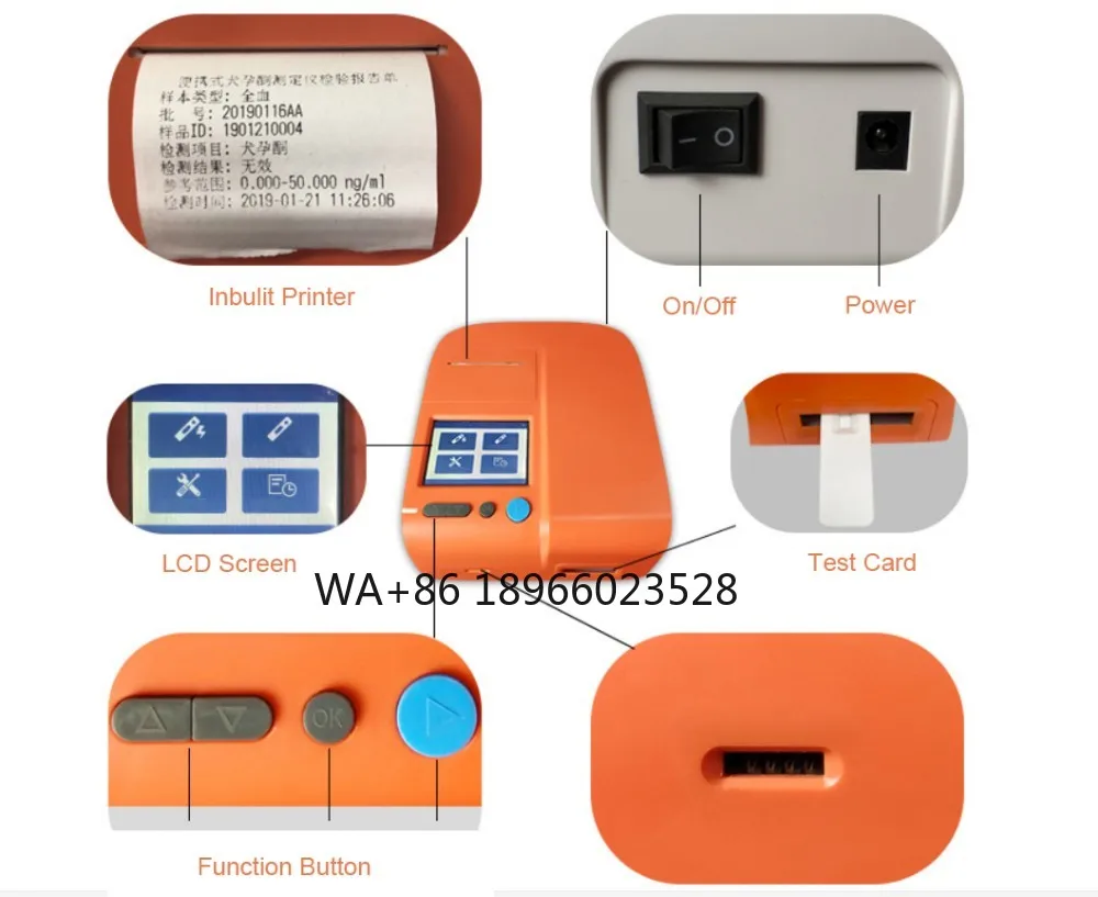 progesterone analyzer Progesterone tester machine Veterinary equipment animal hormones automatic
progesterone analyzer Progesterone tester machine Veterinary equipment animal hormones automatic