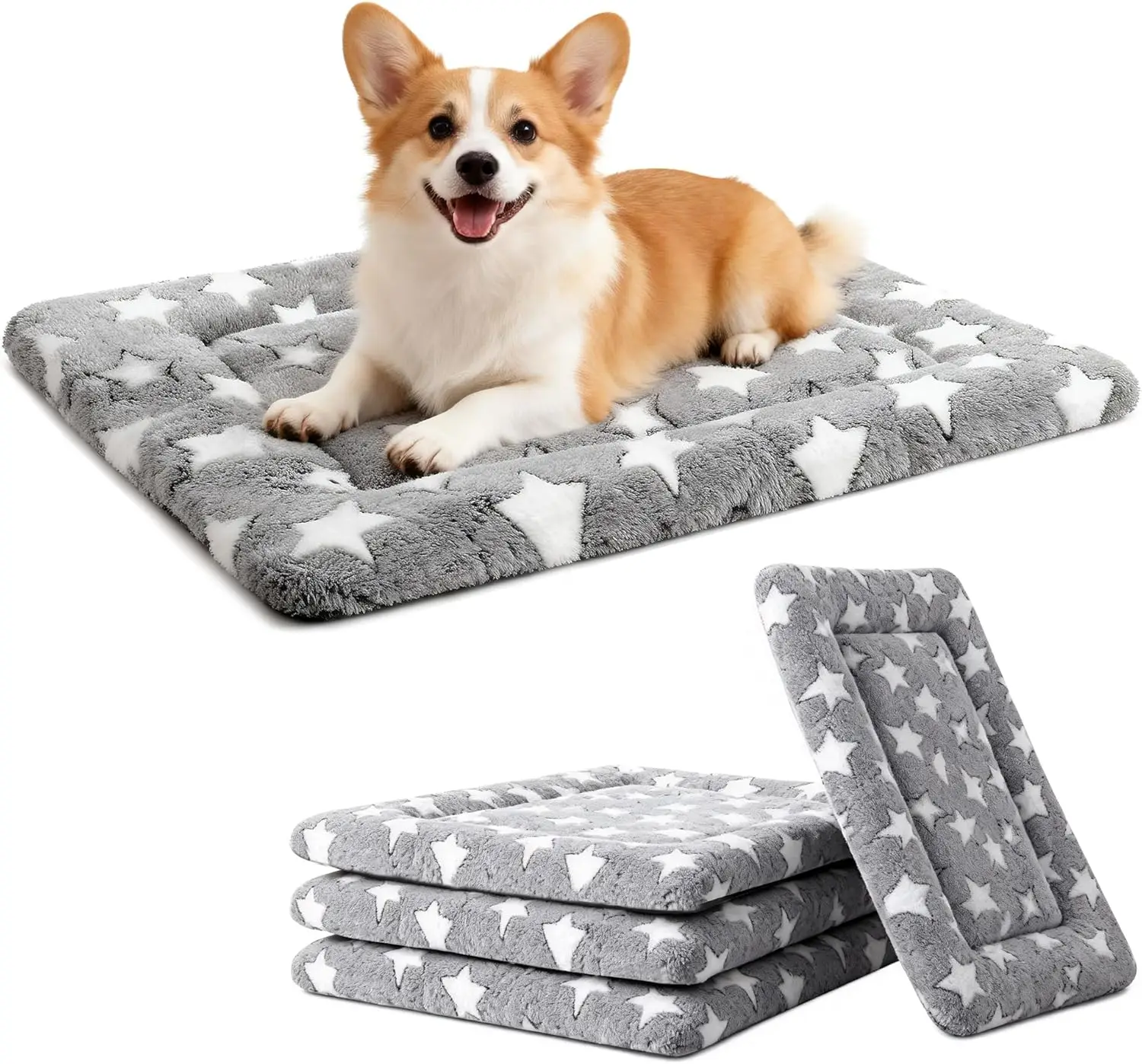 Двусторонний коврик для кровати для маленьких/средних/больших собак и кошек, портативный мягкий коврик для ящика серого цвета, размер S
Двусторонний коврик для кровати для маленьких/средних/больших собак и кошек, портативный мягкий коврик для ящика серого цвета, размер S