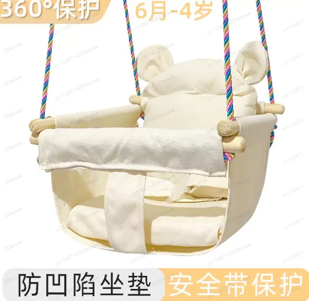 Portable Kids Swing Ceiling Suspended Chair With Seat Cushion Kids Baby Children's Hammock with Safety Belt For Kids Babies
Portable Kids Swing Ceiling Suspended Chair With Seat Cushion Kids Baby Children's Hammock with Safety Belt For Kids Babies