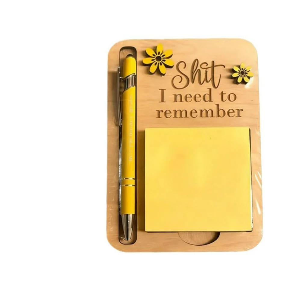 Stable Base Construction Desktop Note Dispenser Refined Exterior Design Multifunctional Design Adhesive Notes Holder
Stable Base Construction Desktop Note Dispenser Refined Exterior Design Multifunctional Design Adhesive Notes Holder