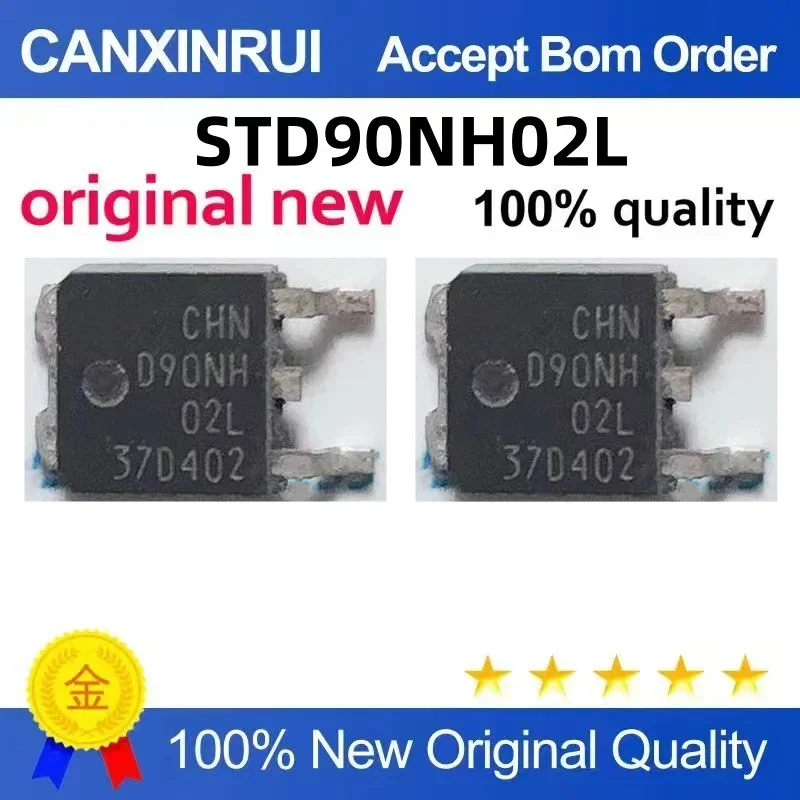 (5-100 pieces)STD90NH02L D90NH02L TO-252 MOSFET spot chip IC
(5-100 pieces)STD90NH02L D90NH02L TO-252 MOSFET spot chip IC