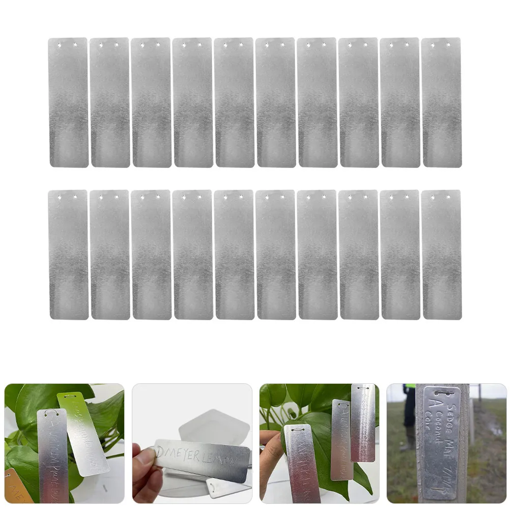 20Pcs Aluminum Plant Tags Rustproof Metal Labels for Garden Greenhouse Nursery Flower Pots Plant Name Marker Identification
20Pcs Aluminum Plant Tags Rustproof Metal Labels for Garden Greenhouse Nursery Flower Pots Plant Name Marker Identification
