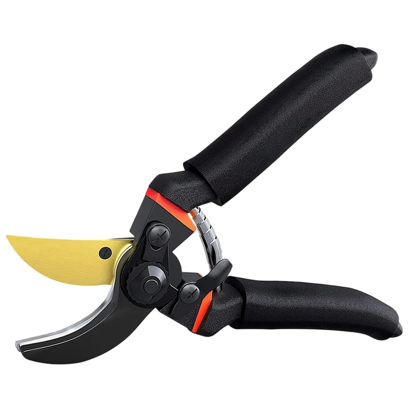 Pruning Scissors Absorbing Design Plant Cutter Pruner With Soft Grip Handle Pad And Shock
Pruning Scissors Absorbing Design Plant Cutter Pruner With Soft Grip Handle Pad And Shock