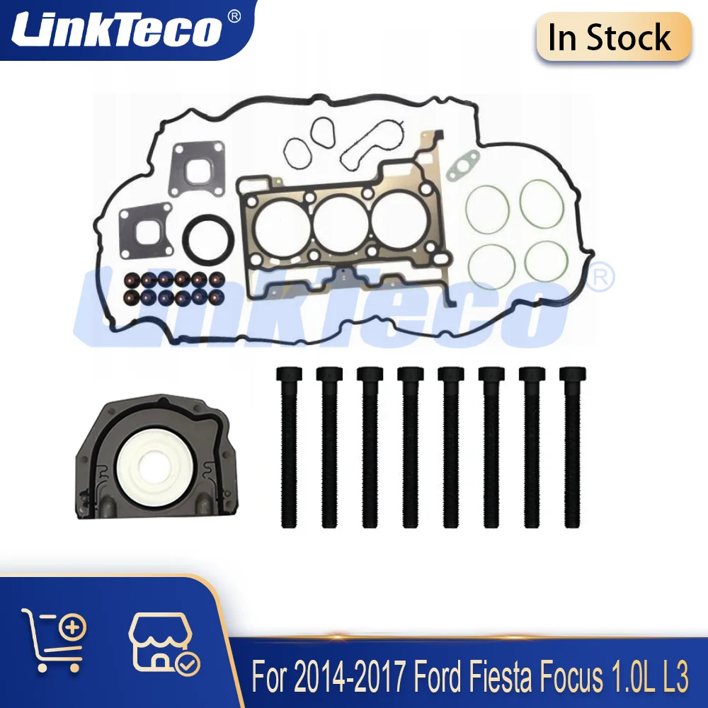 Engine Cylinder Head Gasket Set Bolts Crankshaft Oil Seal Fit 1.0 L For 2014-2017 Ford Fiesta Focus 1.0L L3 DOHC 12V HGS4311
Engine Cylinder Head Gasket Set Bolts Crankshaft Oil Seal Fit 1.0 L For 2014-2017 Ford Fiesta Focus 1.0L L3 DOHC 12V HGS4311