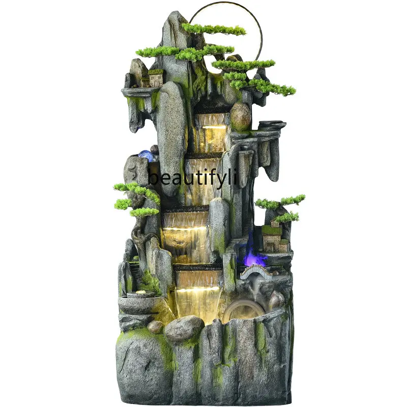 Large High Mountain Water Waterfall Circulating Water Decoration Outdoor Rockery Landscaping Decoration Villa Courtyard Outdoor
Large High Mountain Water Waterfall Circulating Water Decoration Outdoor Rockery Landscaping Decoration Villa Courtyard Outdoor