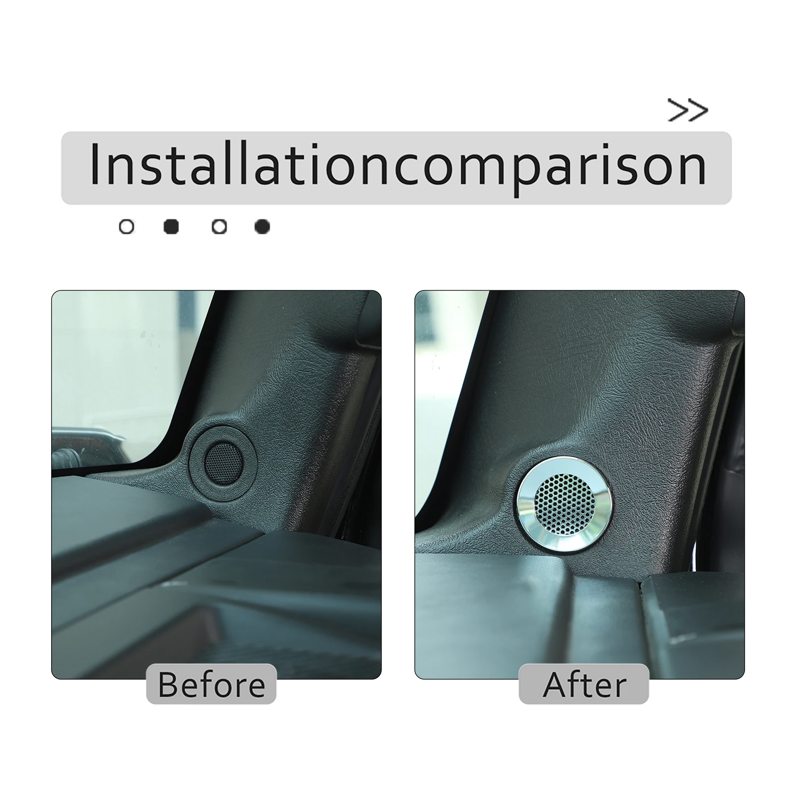 Aluminum Alloy For Hummer H2 2003 2004 2005 2006 2007 Front Speaker Covers Trim Sticker Car Modification Accessories
Aluminum Alloy For Hummer H2 2003 2004 2005 2006 2007 Front Speaker Covers Trim Sticker Car Modification Accessories