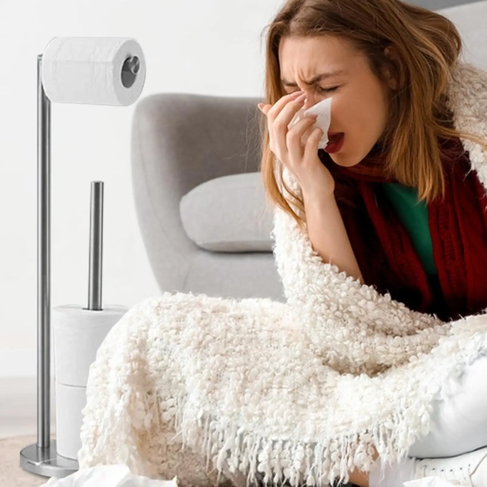 Подставка для туалетной бумаги, органайзер для рулонов полотенец, подставка из нержавеющей стали, стойка для туалетной бумаги для туалетной тумбочки, туалетного столика, ванной комнаты, гостиной
Подставка для туалетной бумаги, органайзер для рулонов полотенец, подставка из нержавеющей стали, стойка для туалетной бумаги для туалетной тумбочки, туалетного столика, ванной комнаты, гостиной