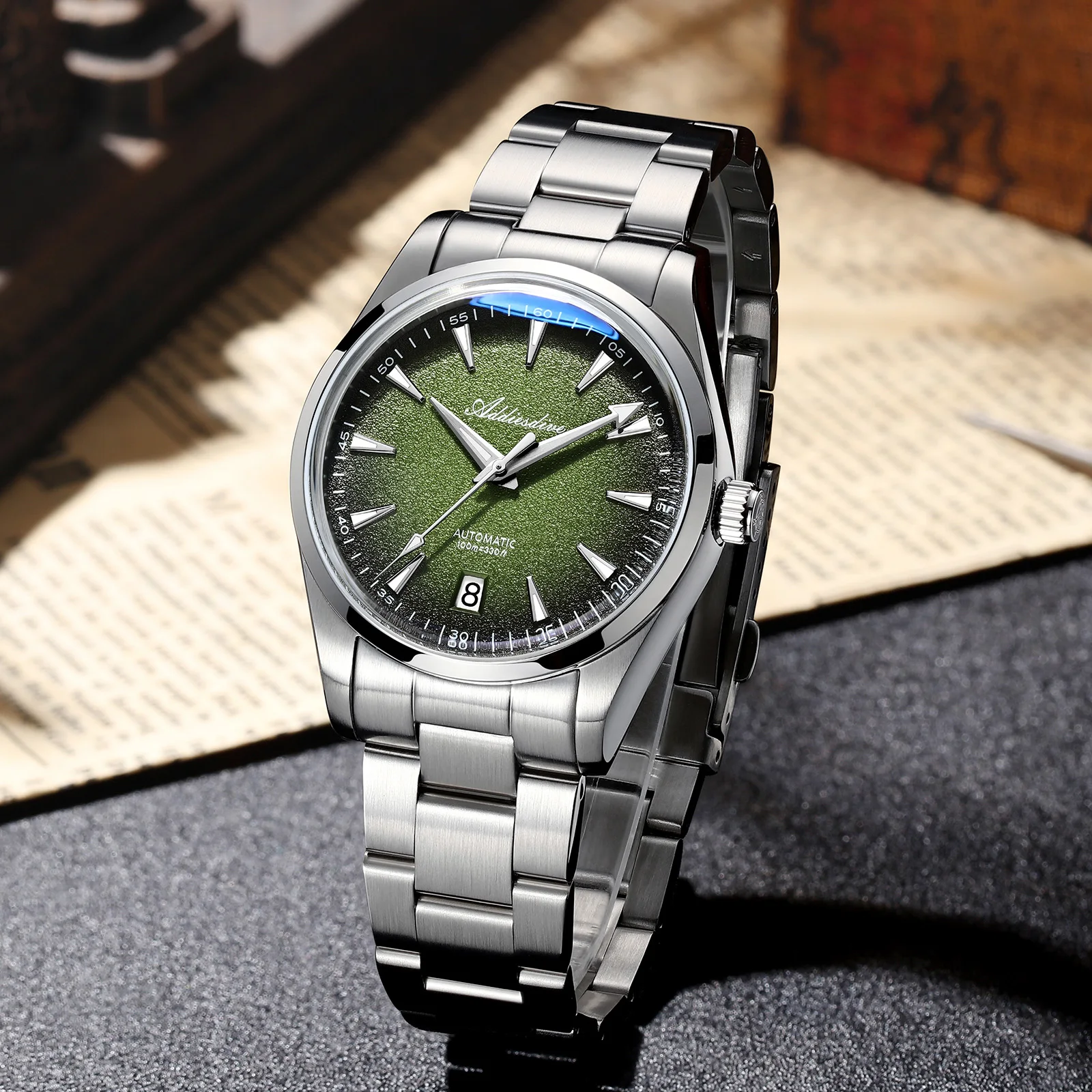 ADDIESDIVE Waterproof Watches Fashion Luminous Automatic Mechanical Mens Watch AR Coated Bubble Mirror Glass reloj hombre AD2094
ADDIESDIVE Waterproof Watches Fashion Luminous Automatic Mechanical Mens Watch AR Coated Bubble Mirror Glass reloj hombre AD2094
