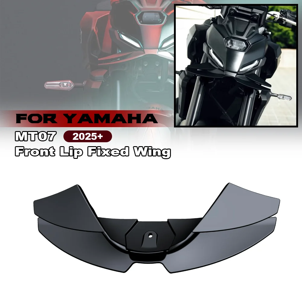For YAMAHA MT07 MT 07 2025 Motorcycle Downforce Winglet Aerodynamic Wing Front Spoiler Kit New Accessories Front Spoiler
For YAMAHA MT07 MT 07 2025 Motorcycle Downforce Winglet Aerodynamic Wing Front Spoiler Kit New Accessories Front Spoiler