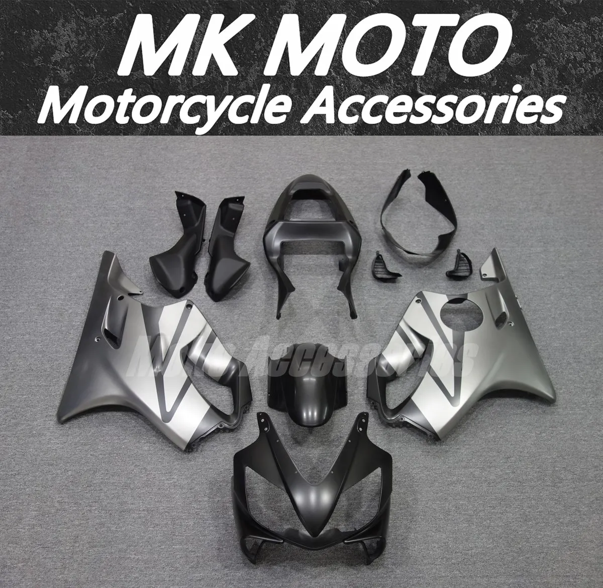 Moke moto Motorcycle Fairings Kit Fit For Cbr600f 2001 2002 2003 F4i Bodywork Set ABS Injection New Gray Black Silver
Moke moto Motorcycle Fairings Kit Fit For Cbr600f 2001 2002 2003 F4i Bodywork Set ABS Injection New Gray Black Silver