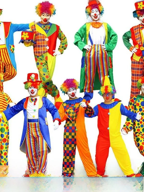 Halloween Circus Clown Performance Costume Set Little Clown Suit Traditional Chinese Stage Costume Women's Fashion Trend
Halloween Circus Clown Performance Costume Set Little Clown Suit Traditional Chinese Stage Costume Women's Fashion Trend