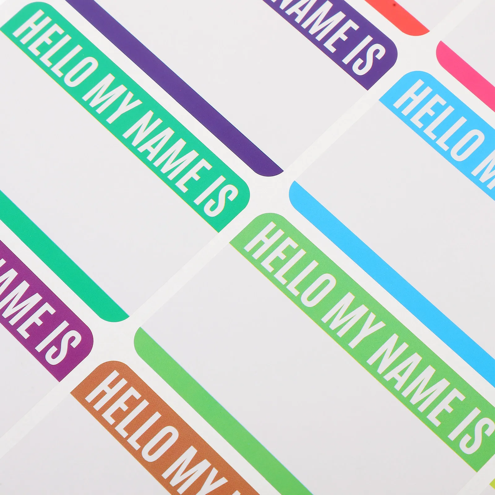 10 Sheets Colorful Name Tag Stickers Blank Self Adhesive Label Stickers for Home Office School Sorting Organization Multipurpose
10 Sheets Colorful Name Tag Stickers Blank Self Adhesive Label Stickers for Home Office School Sorting Organization Multipurpose