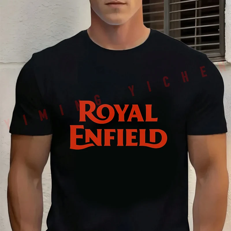 Men's Summer Cotton T-shirt Royal Field Graphic Motorcycle T Shirt Short Sleeved Casual Basic O-Neck Unisex Tops
Men's Summer Cotton T-shirt Royal Field Graphic Motorcycle T Shirt Short Sleeved Casual Basic O-Neck Unisex Tops