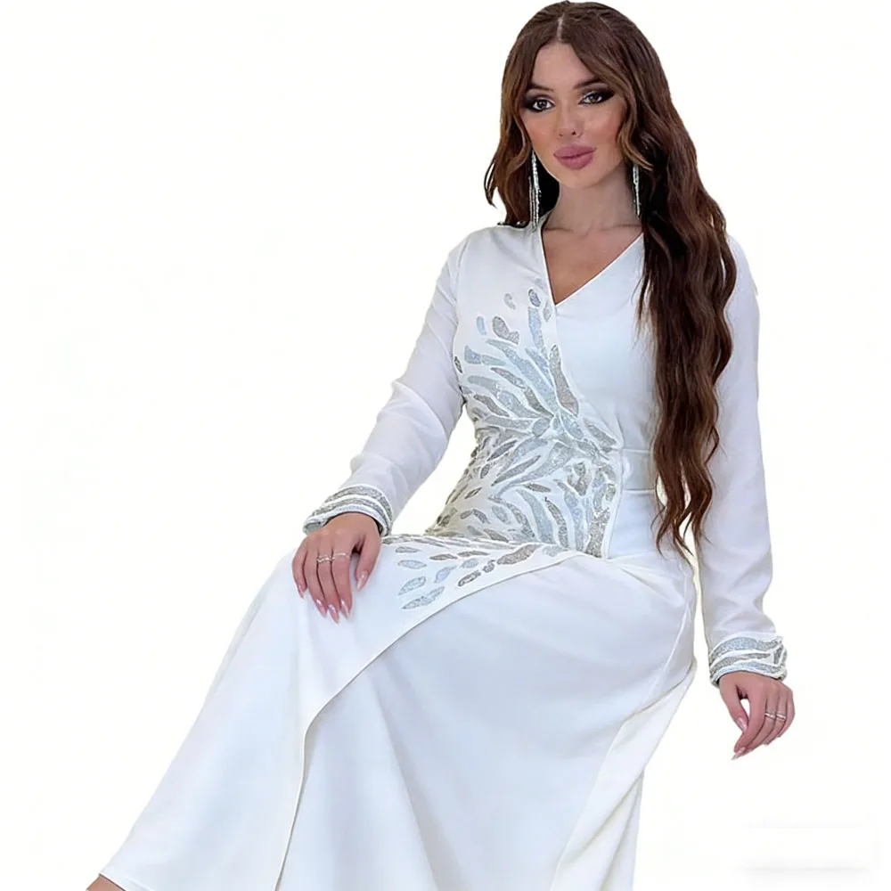 Атласные бриллианты, роскошное женское мусульманское платье с запахом Абая, Турция, Дубай, арабский кафтан, халат, вечерняя вечеринка, марокканское платье Джалабия, Vestidos
Атласные бриллианты, роскошное женское мусульманское платье с запахом Абая, Турция, Дубай, арабский кафтан, халат, вечерняя вечеринка, марокканское платье Джалабия, Vestidos