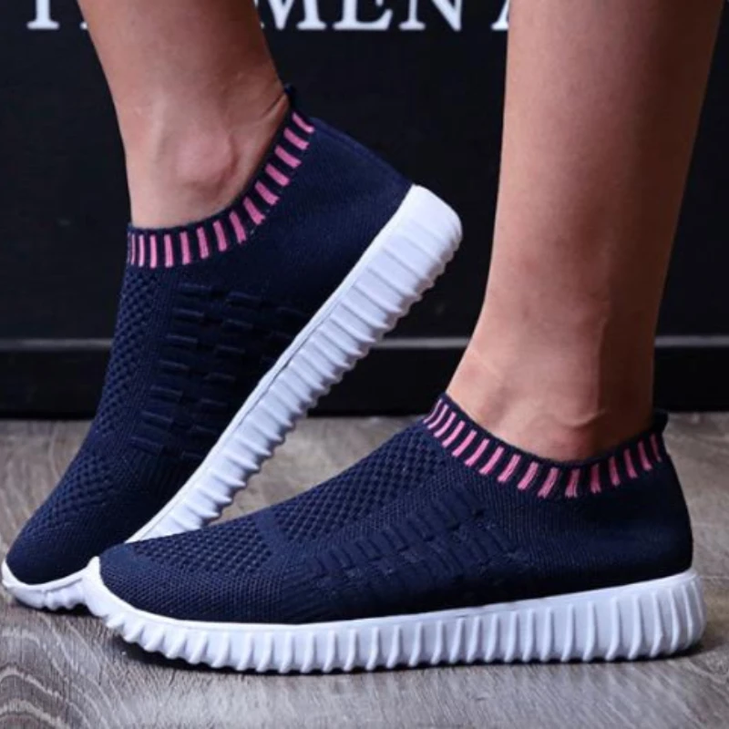 Women's Breathable Knit Sneakers Casual Lace Up Outdoor Shoes, Lightweight Mesh Low Top Shoes Plus Size 36-43 Purple Women Shoes
Women's Breathable Knit Sneakers Casual Lace Up Outdoor Shoes, Lightweight Mesh Low Top Shoes Plus Size 36-43 Purple Women Shoes