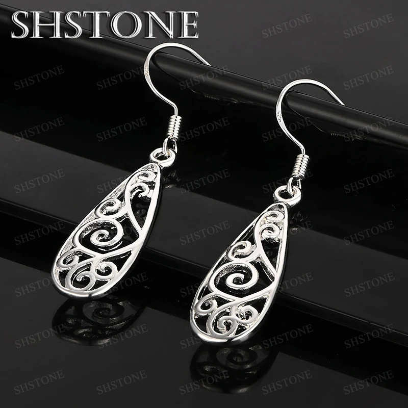 New High Quality Jewelry 925 Sterling Silver Drop Earring Engagement Wedding Romantic Gifts Accessories Men Women Fashion Party
New High Quality Jewelry 925 Sterling Silver Drop Earring Engagement Wedding Romantic Gifts Accessories Men Women Fashion Party