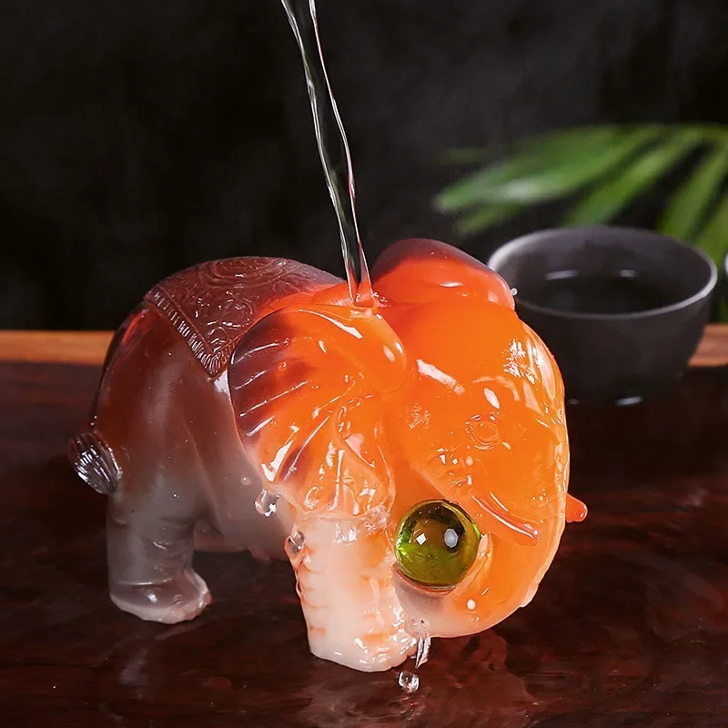 Tea Pet Color Changing Elephant Creative Decorative Accessories Ruyi Elephant Decoration Tea Table Resin Tea Play
Tea Pet Color Changing Elephant Creative Decorative Accessories Ruyi Elephant Decoration Tea Table Resin Tea Play