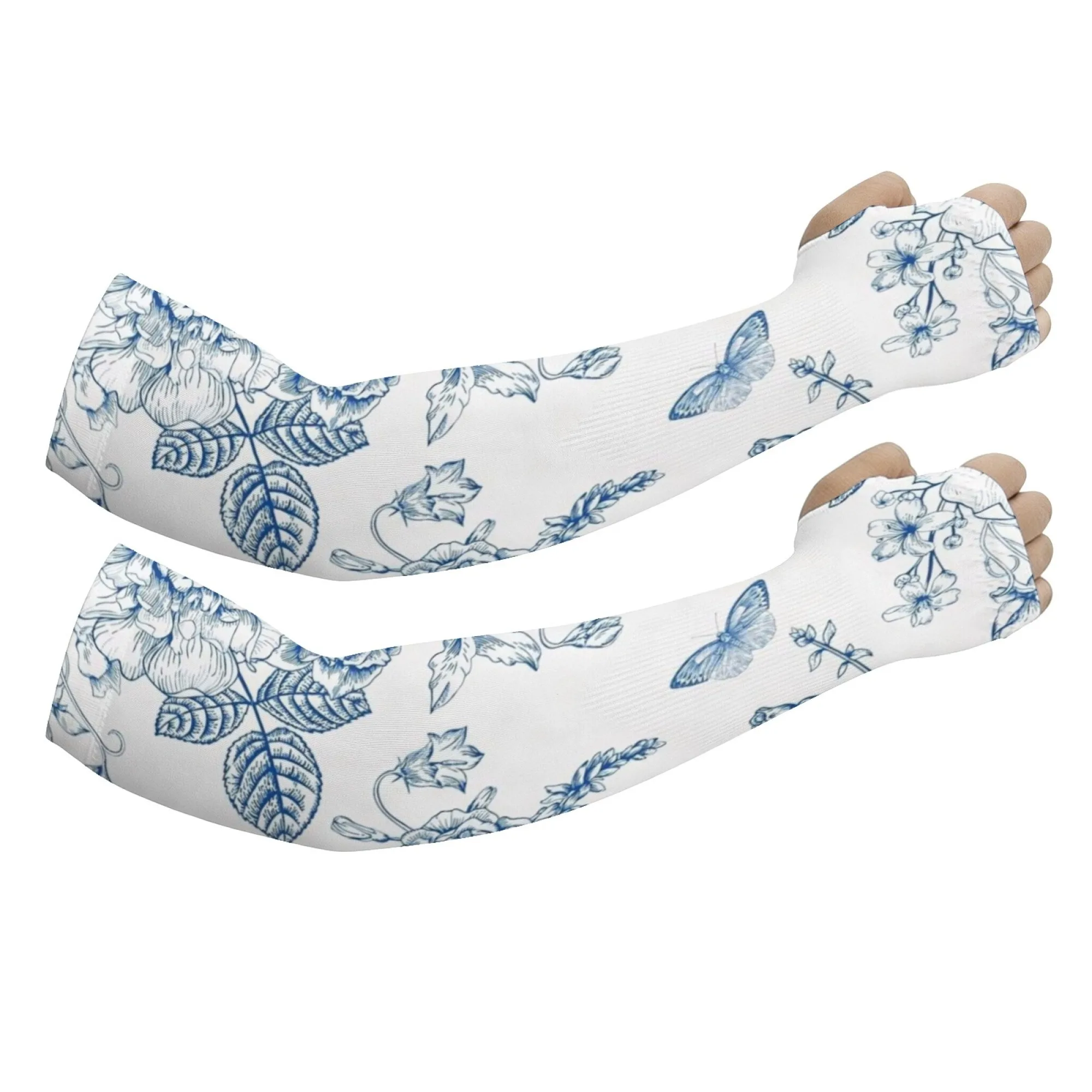 Fresh and Elegant Floral Print Sleeves Comfortable Skin-friendly Non-slip Sleeves for Cycling Driving Fishing Outdoor Sports
Fresh and Elegant Floral Print Sleeves Comfortable Skin-friendly Non-slip Sleeves for Cycling Driving Fishing Outdoor Sports