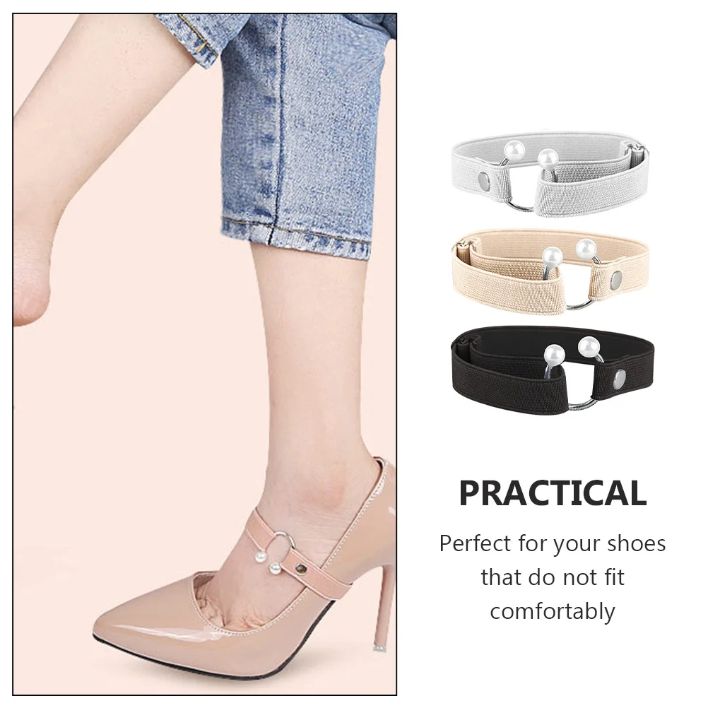 3Pcs Pearl Decor High Heel Straps Adjustable Female Shoe Bands Replaceable Fixing Ankle Straps Comfortable Heels for Women Daily
3Pcs Pearl Decor High Heel Straps Adjustable Female Shoe Bands Replaceable Fixing Ankle Straps Comfortable Heels for Women Daily