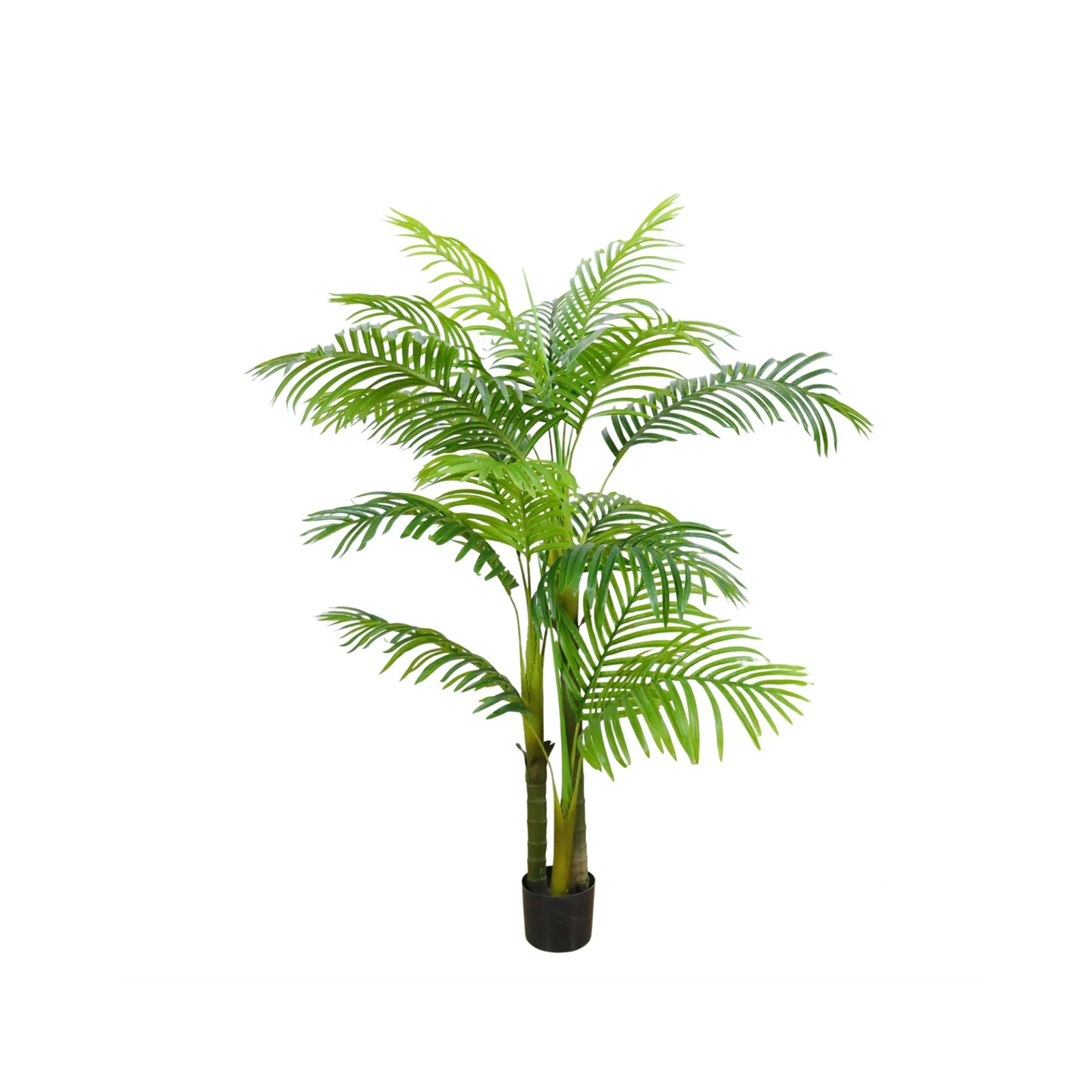 Artificial Palm Tree, Green Large Tropical Palm Faux Plant In Pot With Trunks And Realistic Leaves, Palm Tree For Room Patio Off
Artificial Palm Tree, Green Large Tropical Palm Faux Plant In Pot With Trunks And Realistic Leaves, Palm Tree For Room Patio Off