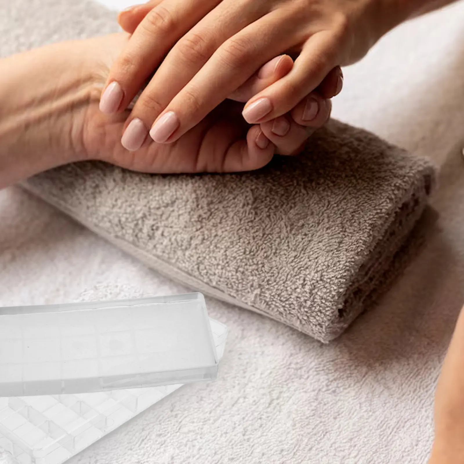 Clear Silicone Nail Stamper Transparent Head for French Tip Manicure Nail Art Stamping Tool Reusable Design DIY At Home
Clear Silicone Nail Stamper Transparent Head for French Tip Manicure Nail Art Stamping Tool Reusable Design DIY At Home