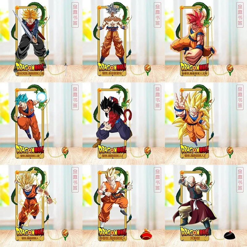 Dragon Ball Anime Action Figures Metal Bookmark Wukong Bookclip Learning Document Anime Guzi Student Decorate Kids Birthday Gift
Dragon Ball Anime Action Figures Metal Bookmark Wukong Bookclip Learning Document Anime Guzi Student Decorate Kids Birthday Gift