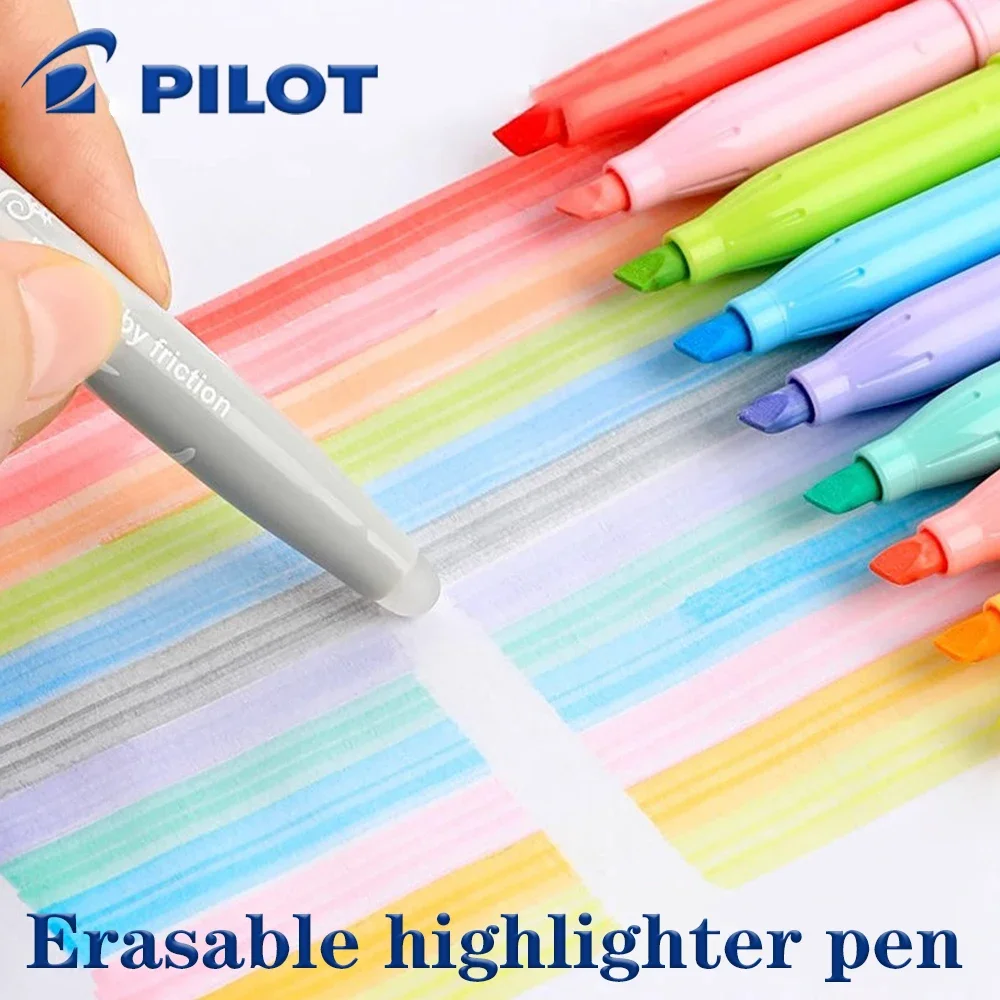 6 Color/set Pilot SW-FL Frixion Erasable Highlighter Pen Set Fluorescent Color Markers School Stationery Japanese Stationery
6 Color/set Pilot SW-FL Frixion Erasable Highlighter Pen Set Fluorescent Color Markers School Stationery Japanese Stationery
