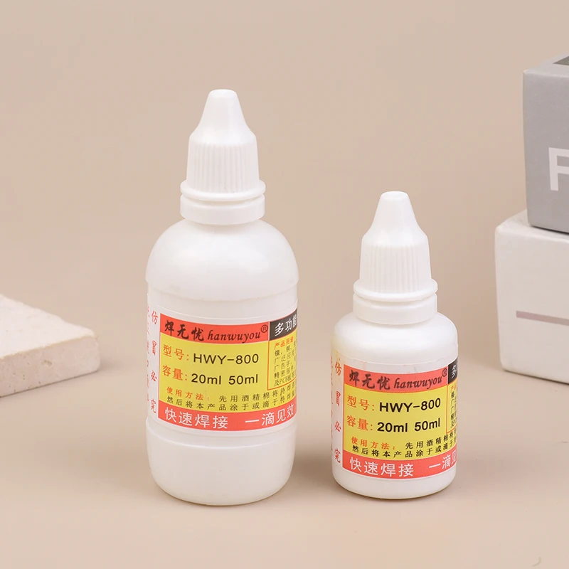 Паяльная паста-флюс из нержавеющей стали 20/50 мл, жидкое средство для быстрой пайки, нетоксичный флюс HLY-800 для никеля/меди
Паяльная паста-флюс из нержавеющей стали 20/50 мл, жидкое средство для быстрой пайки, нетоксичный флюс HLY-800 для никеля/меди