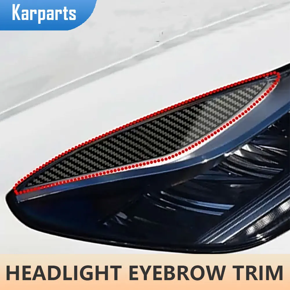 2Pcs Car Headlight Headlamp Front Lamp Eyebrow Sticker Eyelid Decoration Trim for Tesla Model 3 2016 - 2021 Styling Accessories
2Pcs Car Headlight Headlamp Front Lamp Eyebrow Sticker Eyelid Decoration Trim for Tesla Model 3 2016 - 2021 Styling Accessories