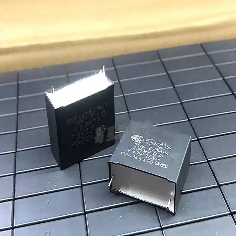 5pcs-4U7 275VAC KEMET AV 275VAC475 4.7UF R46 MKP X2 New Film Capacitor
5pcs-4U7 275VAC KEMET AV 275VAC475 4.7UF R46 MKP X2 New Film Capacitor