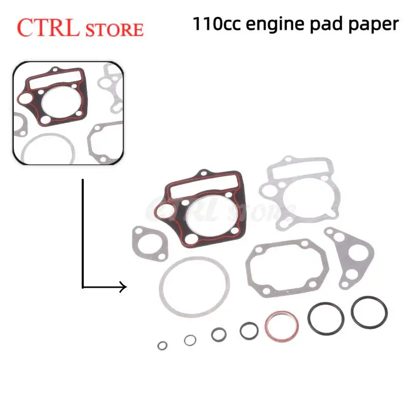 110cc Horizontal Engine Gasket Set Cylinder Piston Gaskets for Zongshen Kayo Dirt Pit Bikes & ATVs - Newly Launched
110cc Horizontal Engine Gasket Set Cylinder Piston Gaskets for Zongshen Kayo Dirt Pit Bikes & ATVs - Newly Launched
