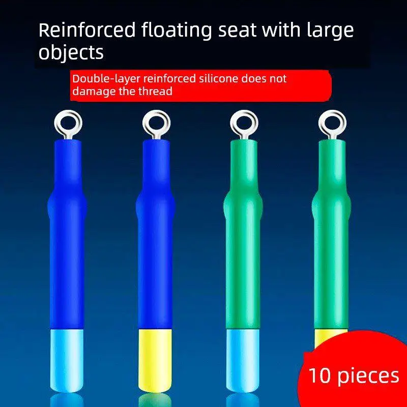 Super Slide Silicone Fishing Bobber Special for Slip Bobber Heavy Duty Copper Head Rotating for Big Fish Hunting
Super Slide Silicone Fishing Bobber Special for Slip Bobber Heavy Duty Copper Head Rotating for Big Fish Hunting