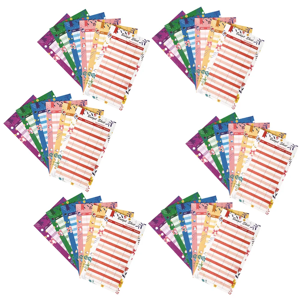 36 Sheets Consumer Card Budget Planner Paper Expense Tracker Monthly Household Cash Envelope Punch Hole Design Safe Material
36 Sheets Consumer Card Budget Planner Paper Expense Tracker Monthly Household Cash Envelope Punch Hole Design Safe Material