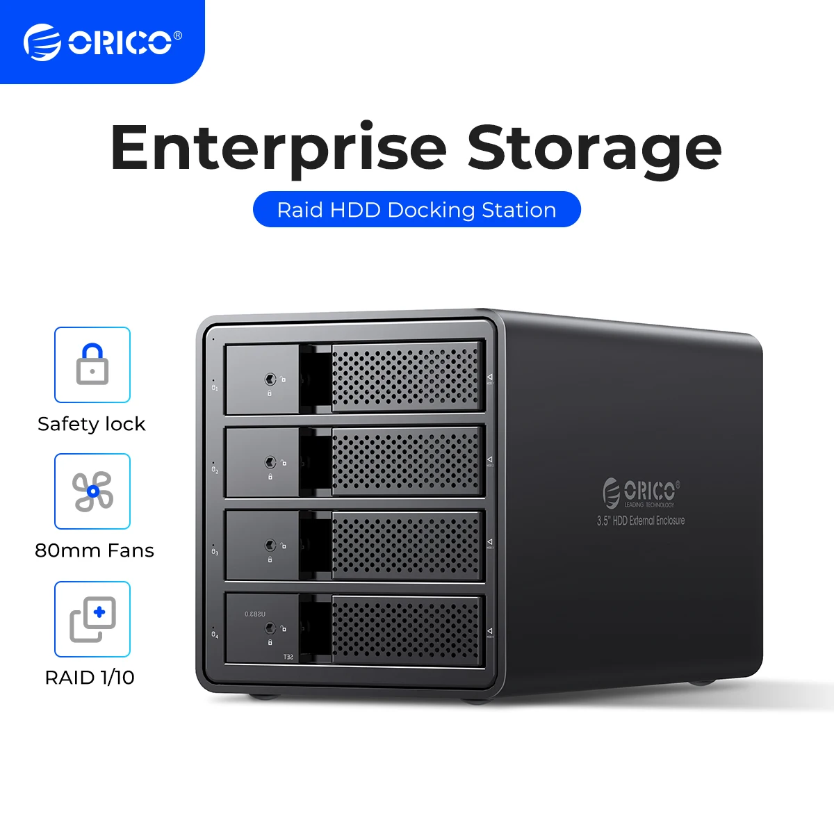 ORICO 95 Series 4 Bay 3,5 ''USB3.0 док-станция для HDD с Raid алюминиевым UASP с 150 Вт/72 Вт внутренним адаптером питания
ORICO 95 Series 4 Bay 3,5 ''USB3.0 док-станция для HDD с Raid алюминиевым UASP с 150 Вт/72 Вт внутренним адаптером питания