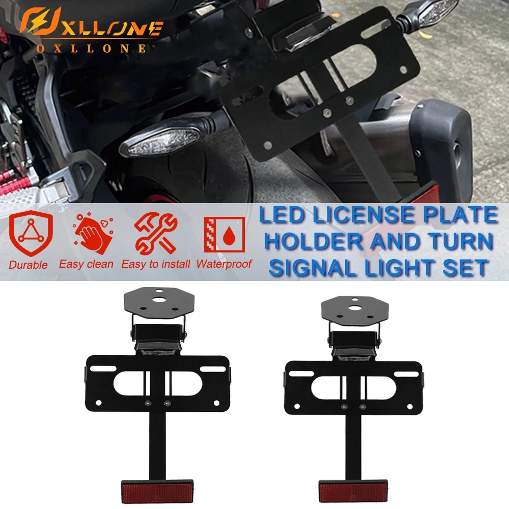 FOR CFMOTO 450SR 450SR-S 450SS 2022-2025 Motorcycle 2024 2023 License Plate Holder LED Turn Signal Lights Tail Tidy Fender 2022
FOR CFMOTO 450SR 450SR-S 450SS 2022-2025 Motorcycle 2024 2023 License Plate Holder LED Turn Signal Lights Tail Tidy Fender 2022