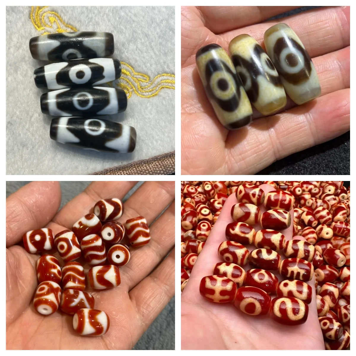 1PCS/LOT Black and white panda three-eyed red Dalu agate Dzi loose beads with beads weathered patina DIY bracelet
1PCS/LOT Black and white panda three-eyed red Dalu agate Dzi loose beads with beads weathered patina DIY bracelet