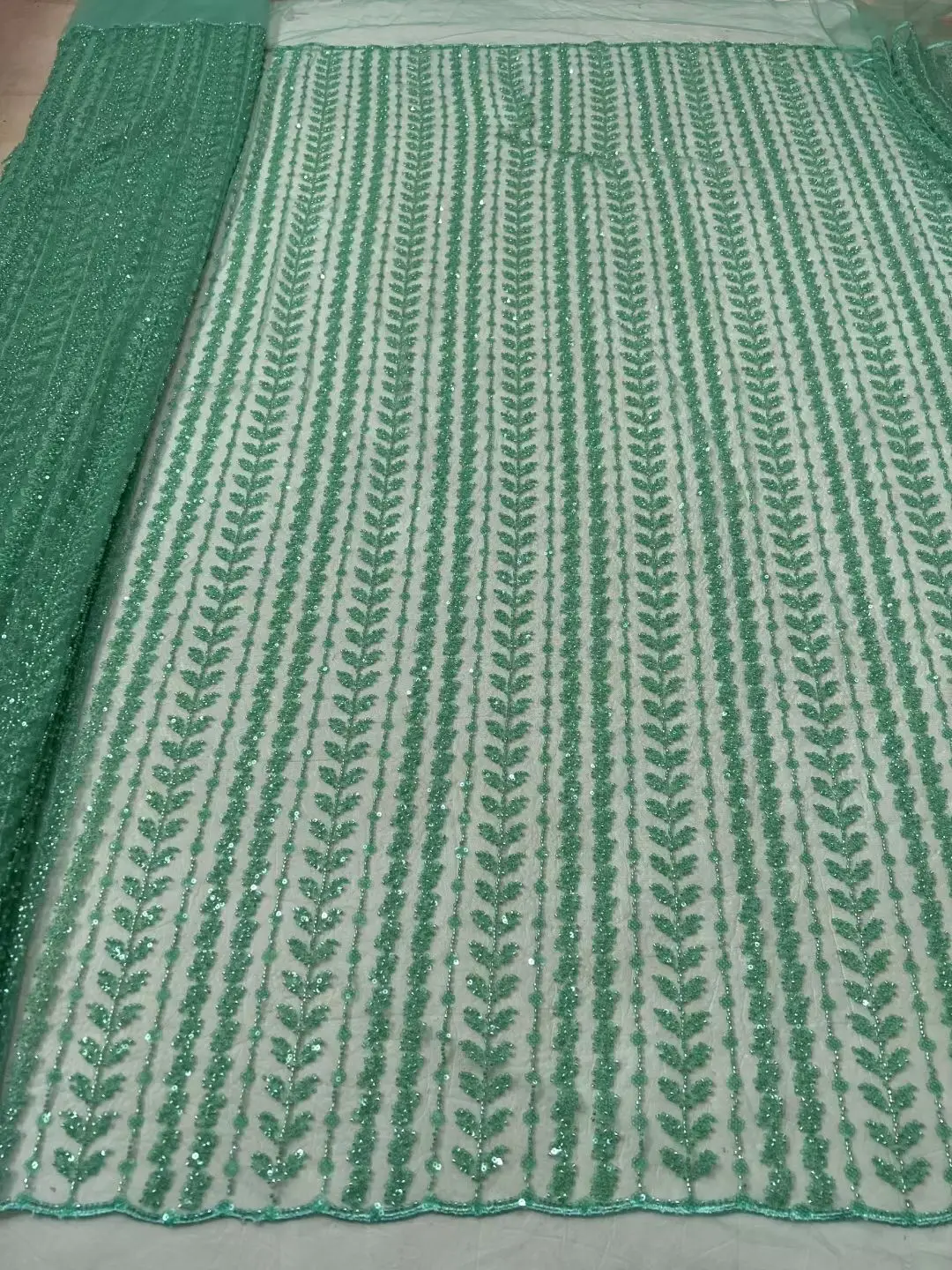 African Lace Fabric High Quality French ZH-13025211 Sequins Embroidery Beads Tulle Lace Fabric For Party Dress
African Lace Fabric High Quality French ZH-13025211 Sequins Embroidery Beads Tulle Lace Fabric For Party Dress