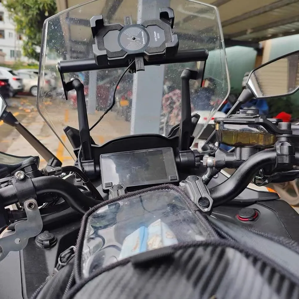 2024 Motorcycle GPS Navigation Bracket Supporter Holder Shockproof FOR CFMOTO 400GT 650GT 2019 2020 2021 2022 2023 CF650GT
2024 Motorcycle GPS Navigation Bracket Supporter Holder Shockproof FOR CFMOTO 400GT 650GT 2019 2020 2021 2022 2023 CF650GT