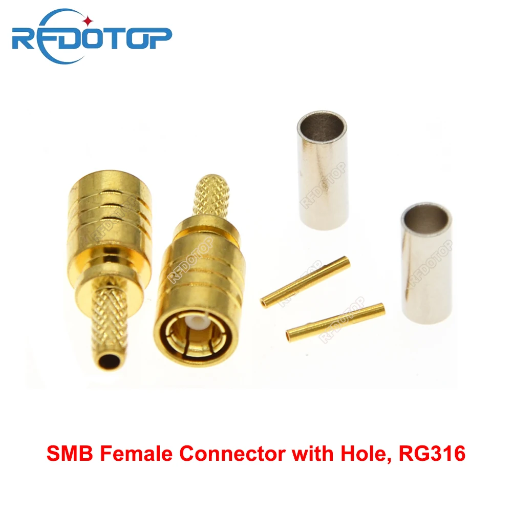 10 шт./лот SMB гнездовой разъем обжимной RG316 коаксиальный кабель позолоченный SMB50-1,5 К RF коаксиальный разъем с отверстием высокое качество
10 шт./лот SMB гнездовой разъем обжимной RG316 коаксиальный кабель позолоченный SMB50-1,5 К RF коаксиальный разъем с отверстием высокое качество